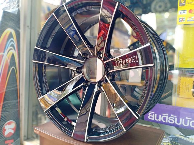ล้อแม็กใหม่GTR TORQ ขอบ20 สีดำ ขอบมิลลิ่ง ขนาด6รู139