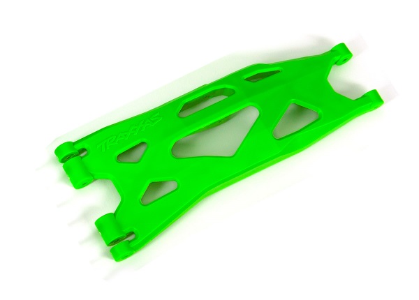 7894G Suspension arm, lower, green (1) (left, front or rear) (for use with #7895 X-Maxx® WideMaxx® suspension kit)