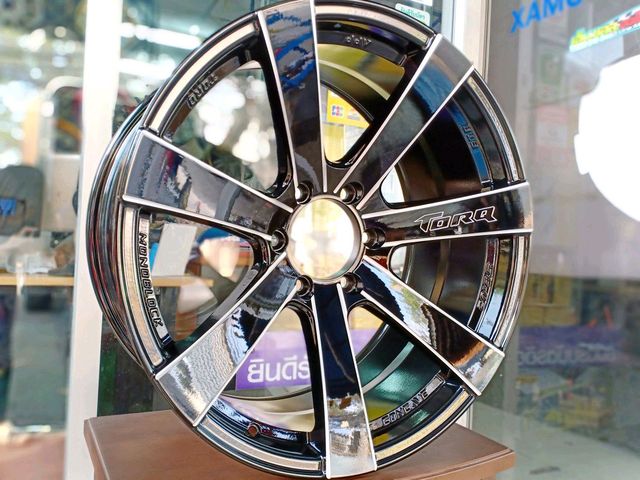 ล้อแม็กใหม่GTR TORQ ขอบ20 สีดำ ขอบมิลลิ่ง ขนาด6รู139