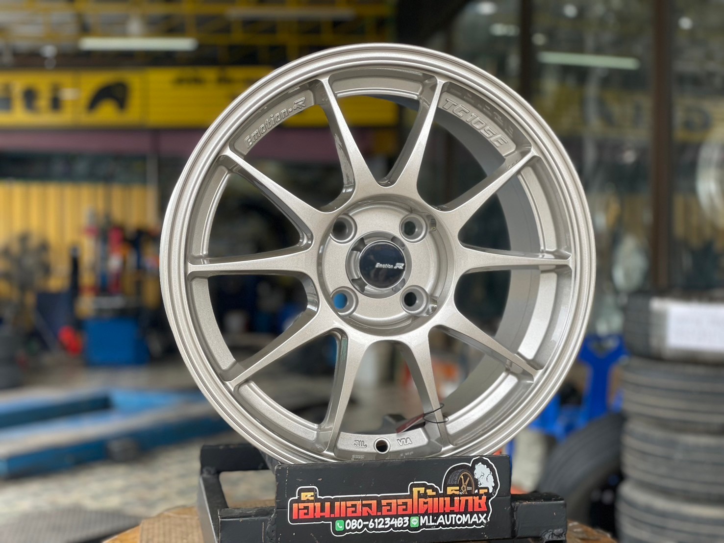 ล้อแม็กซ์ใหม่ขอบ15 #EmotionR#TC105E 15x7 4x100 ET35 SLMC