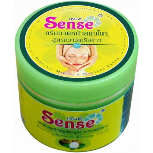 Sens'e Pueraria Mirifica Massage Cream เซนต์ นวดหน้าสมุนไพรสูตร กวาวเครือขาว