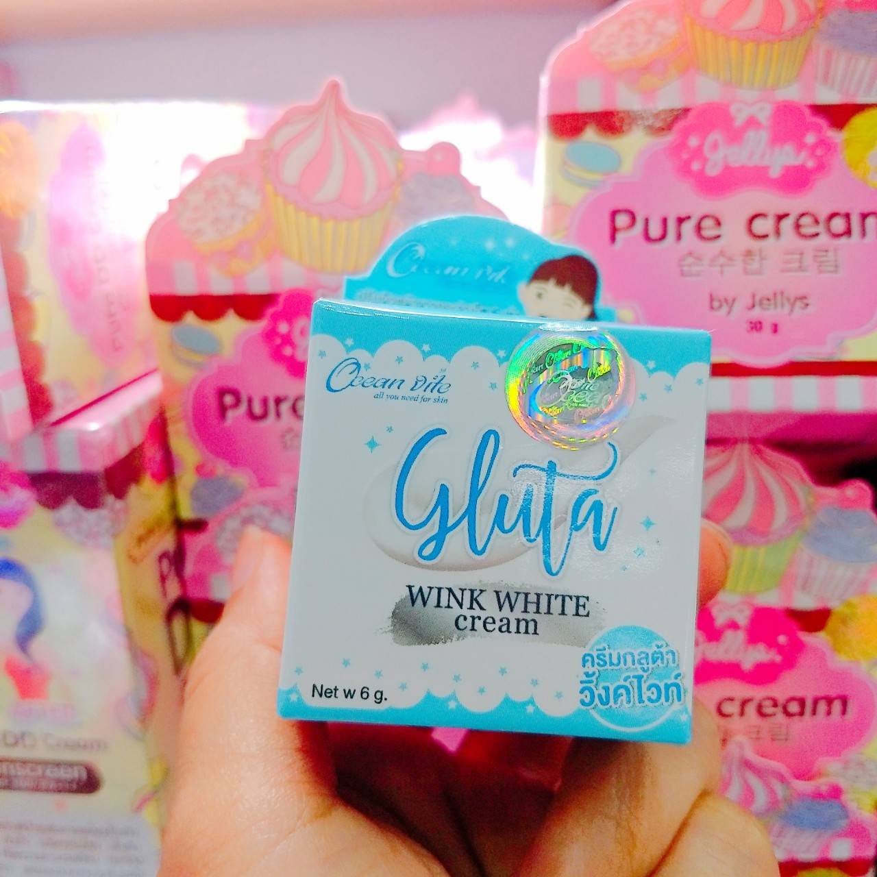 Gluta wink white cream