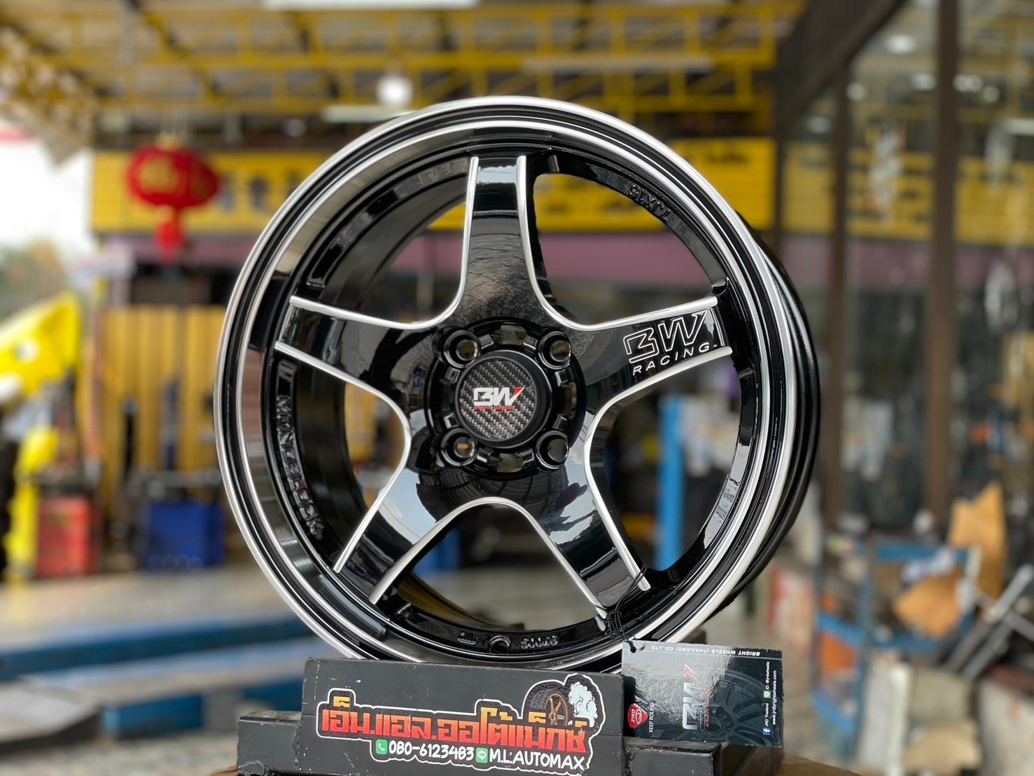 ล้อแม็กใหม่เวลขอบ15 #Weld #ฺBrightwheel #BW-63 ขอบ15 กว้าง7 ออฟ38 4รู100 สีดำขอบเงิน