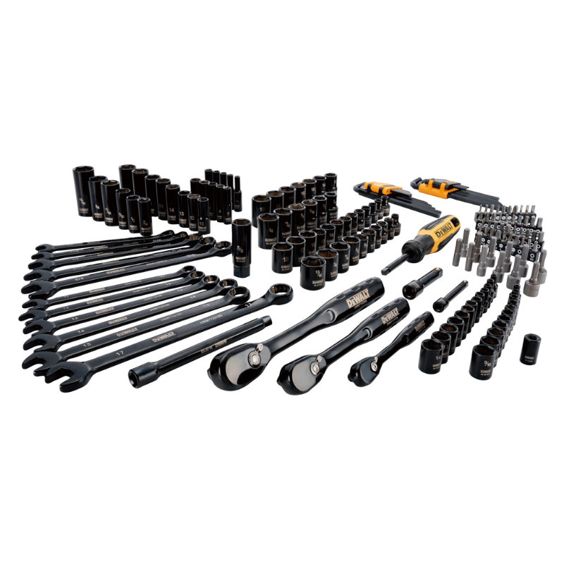 ชุดเซ็ท Mechanical Tools Black Chrome 184 ชิ้น รุ่น DWMT45184-1 DEWALT