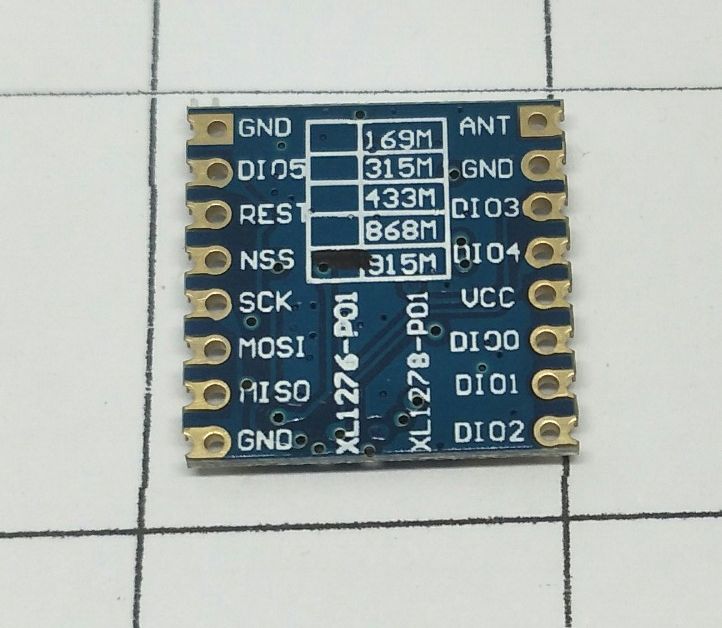 SX1276 915Mhz ใช้ได้กับ 920-925 Mhz LoRa XL1276-PO1