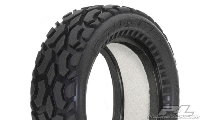 PRO-1073-00 Dirt Hawg III 2.2" M2 (Medium) All Terrain Buggy Front Tires for 2.2" 1:10 Front Buggy Wheels