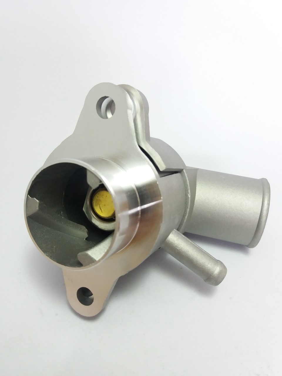 วาวล์น้ำ + เสื้อวาว์ลน้ำ (อลูมิเนียม) AVEO 1.4 / 1.6 (แถมโอริง)