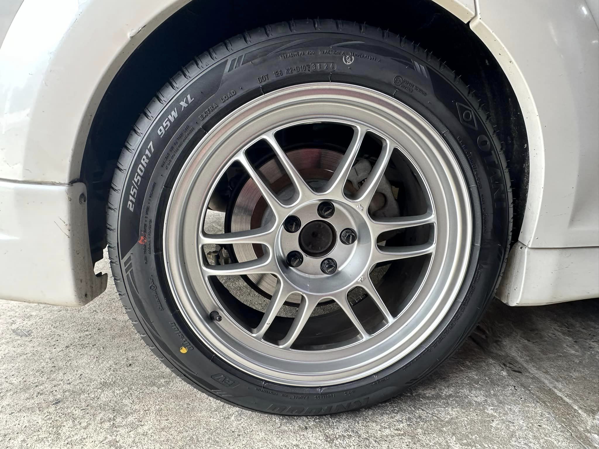 #TOYOTA_WISH #ยางรถไฟฟ้า 🛞 ￼#OTANI #KN1000 215/50R17