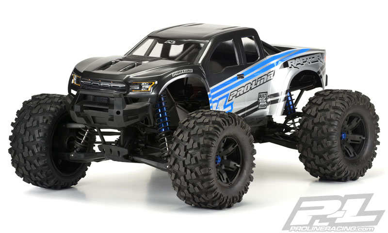 PRO-3482-17 1/5 Pre-Cut 2017 Ford F-150 Raptor Clear Body: X-MAXX