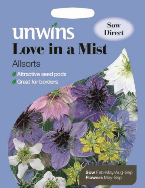 รักในสายหมอก (Love In A Mist - Allsorts) / 380 เม็ด (UK)