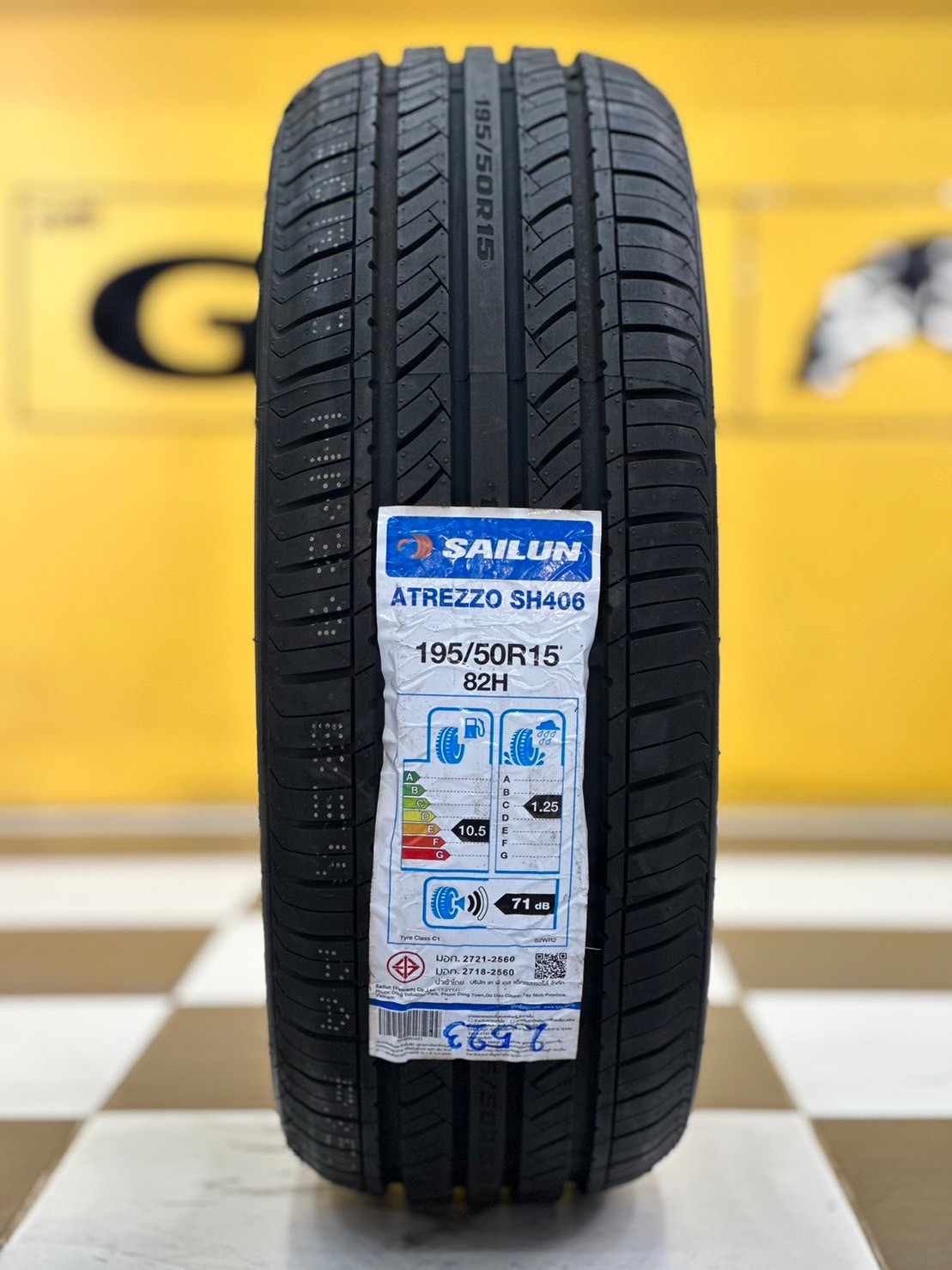 ยางใหม่ #SAILUN "ไซหลุน" #195/50R15 ยางใหม่ปี2023