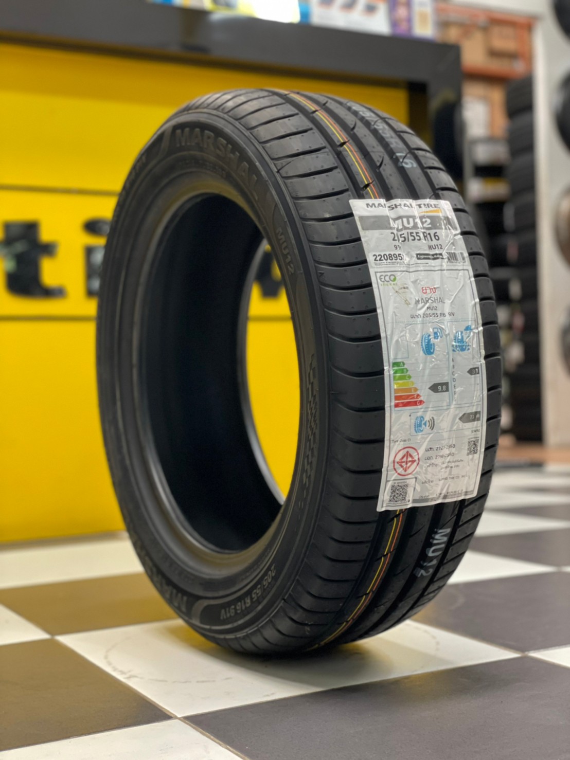 MARSHAL MU12 205/55R16 ยางใหม่ปี2022 สไตล์การขับขี่แนวสปอร์ตนุ่มเงียบ