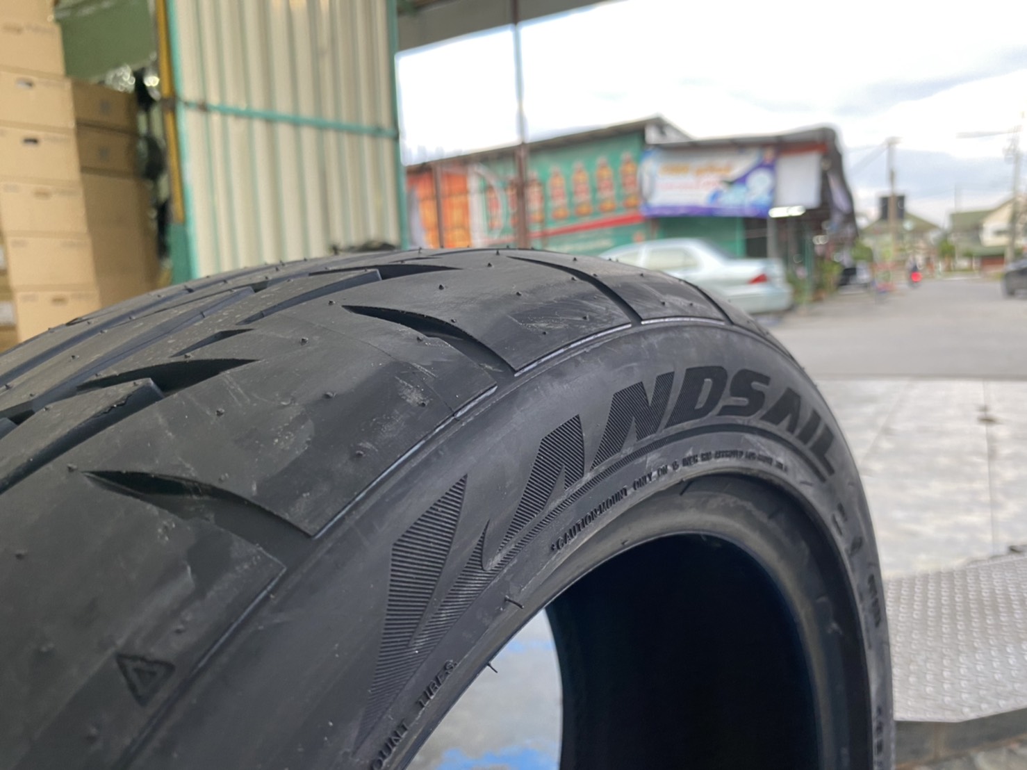 ยางลายซิ่ง 🔥🔥🔥Landsail RS009 195/50R15👍 ยางMade in Thailand 🔥🔥ลายเดียวRe003 ยางใหม่ปี21