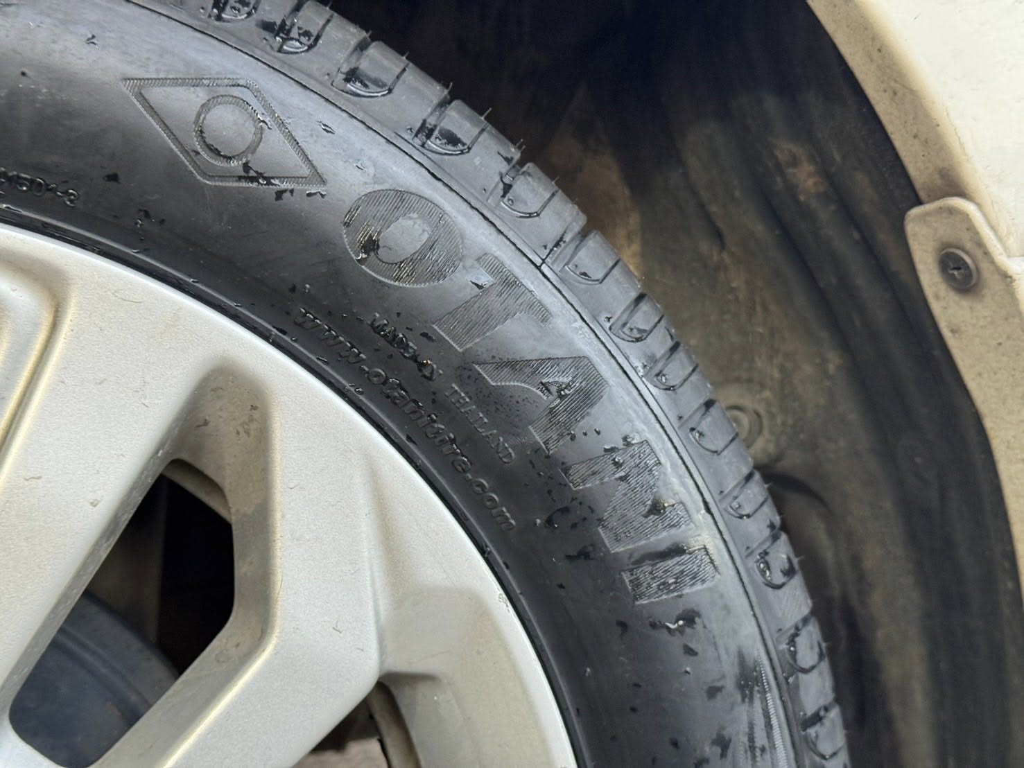 HONDA_JAZZ เปลี่ยนยาง 🛞🐘#OTANI_EK1000_185/60R15