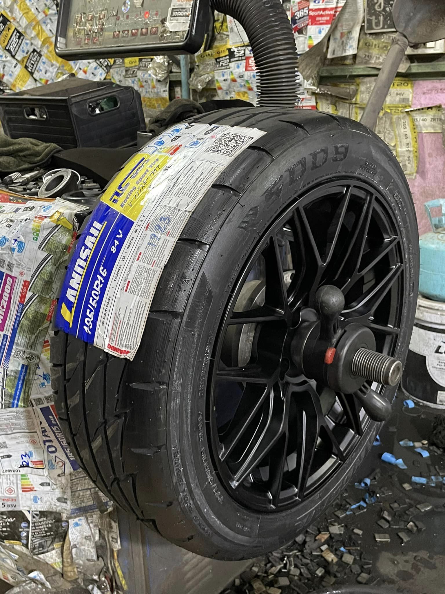 🚘#NISSAN_NOTE 👉#จัดล้อแม็กซ์พร้อมยาง 🛞 #ล้อแม็กซ์ขอบ16 #Brightwheel 4x100 🛞 #พร้อมยาง #Landsail_RS009 195/50R16