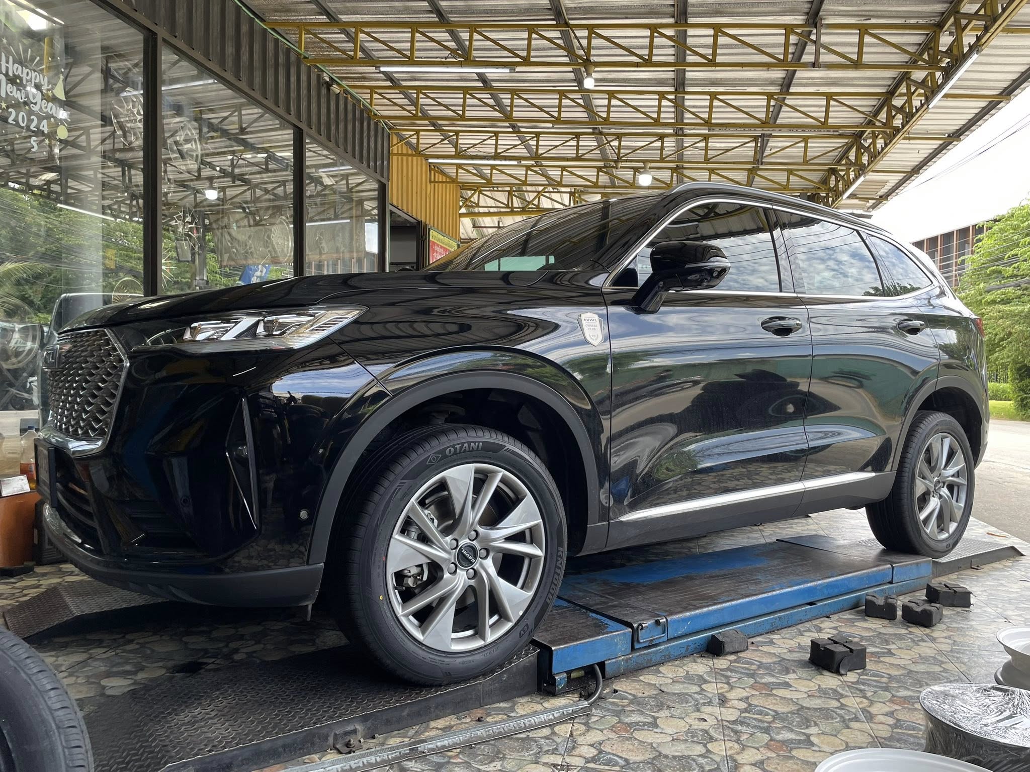 HAVAL_H6🚘เปลี่ยนยาง 🛞🐘#OTANI_KN1000_225/55R19