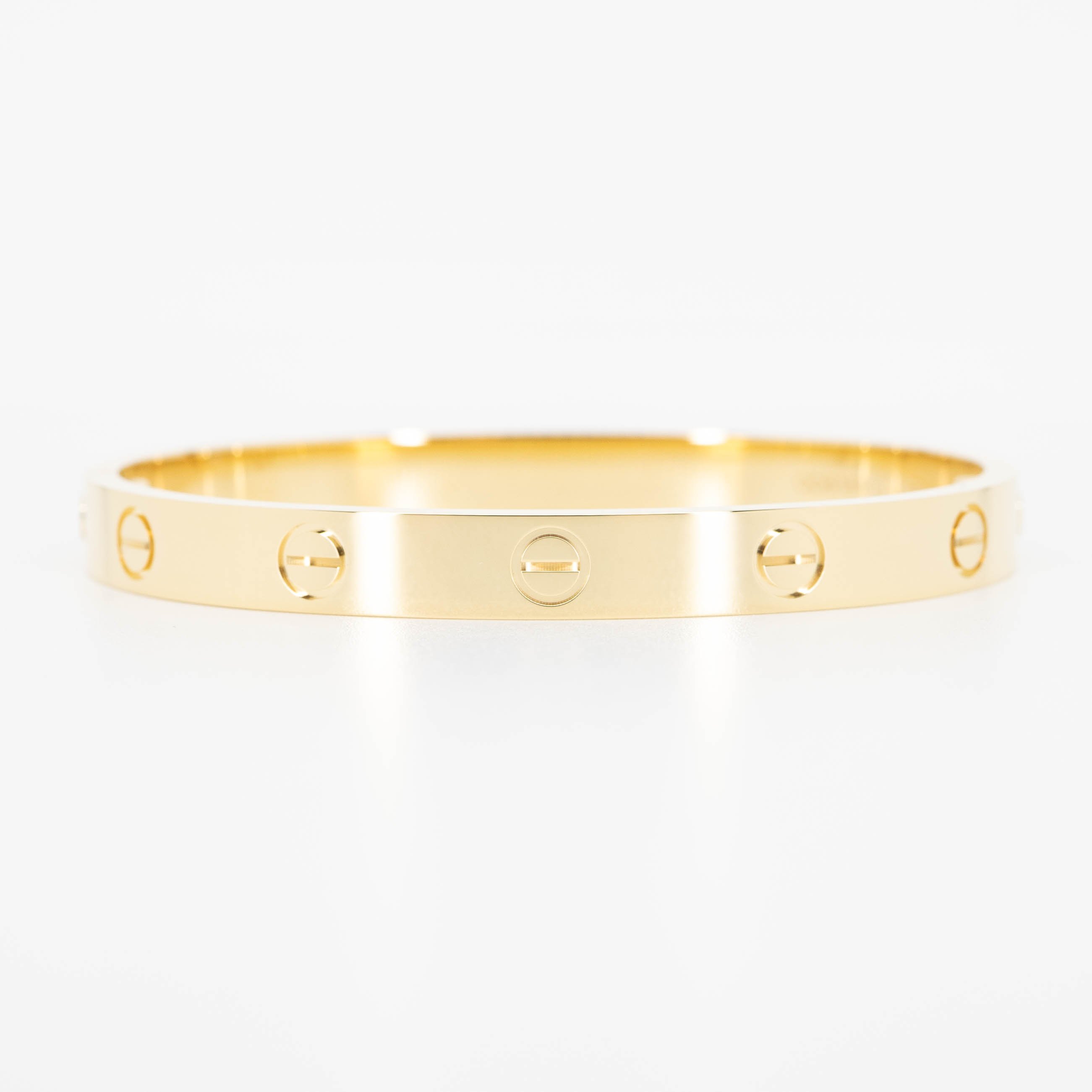 กำไล Cartier Love Bracelet ทองคำ18K ไซส์16 (Used) +กล่องและการ์ดไทย2022