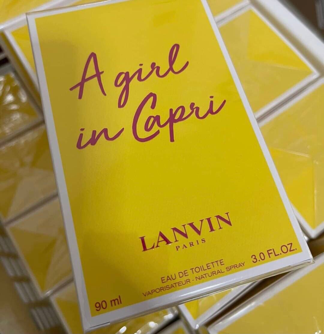 น้ำหอมผู้หญิงLanvin A Girl in Capri Eau De Toilette 90ml