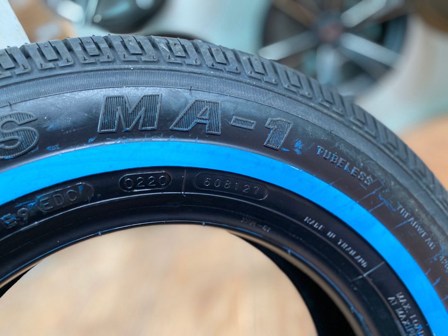 ยางขอบขาว Maxxis 165/80R13 ยางใหม่ปี2020