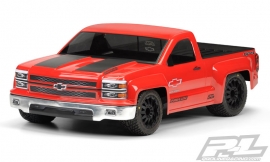 PRO-3457-00 Clear Body, Chevy Silverado Pro-Touring: 1/10 PRO-2 SC (ใส่ได้กับ Slash2WD, Slash4X4 ต้องเปลี่ยนเสาบอดี้)