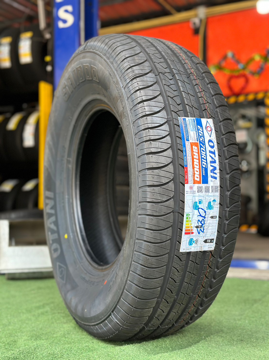 OTANI SA1000 265/70R16 ยางใหม่ปี2023 ราคาพิเศษพร้อมติดตั้งฟรี สามารถสอบถามเพิ่มเติมได้ค่ะ