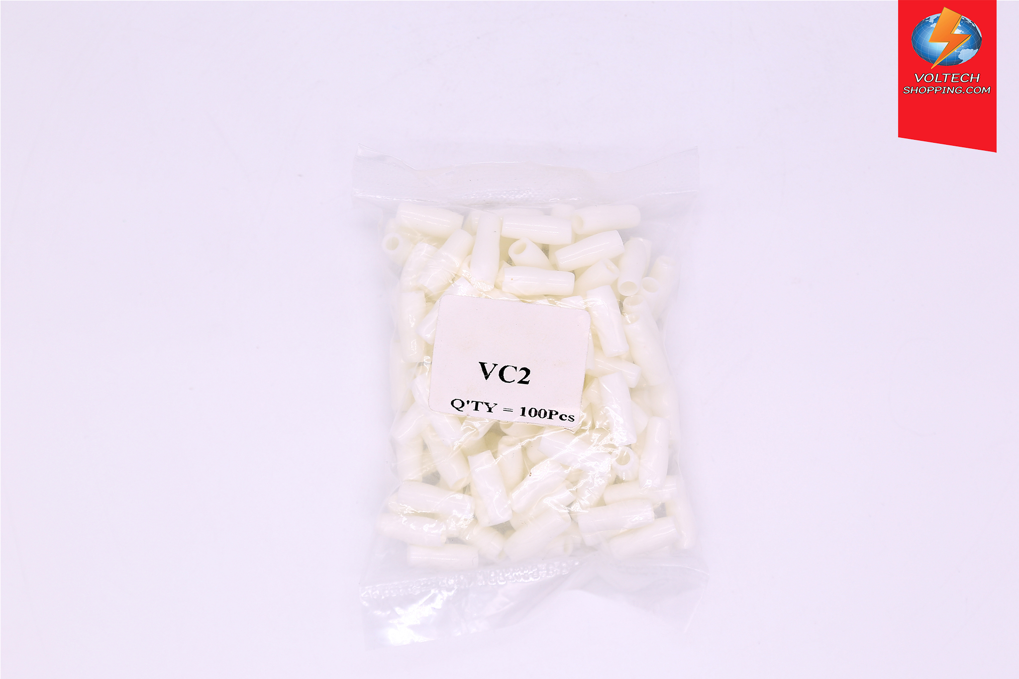 ปลอกหุ้มหางปลาสีขาว VC-002W