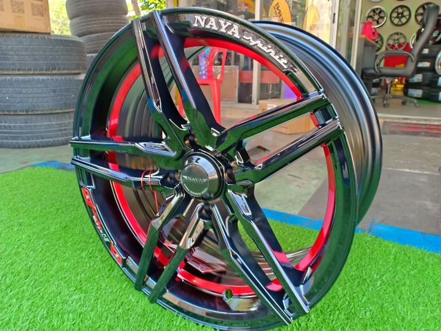 ล้อแม็กซ์ใหม่Naya Everest2 -Sport ขอบ15 ขนาด4รู100 กว้าง7
