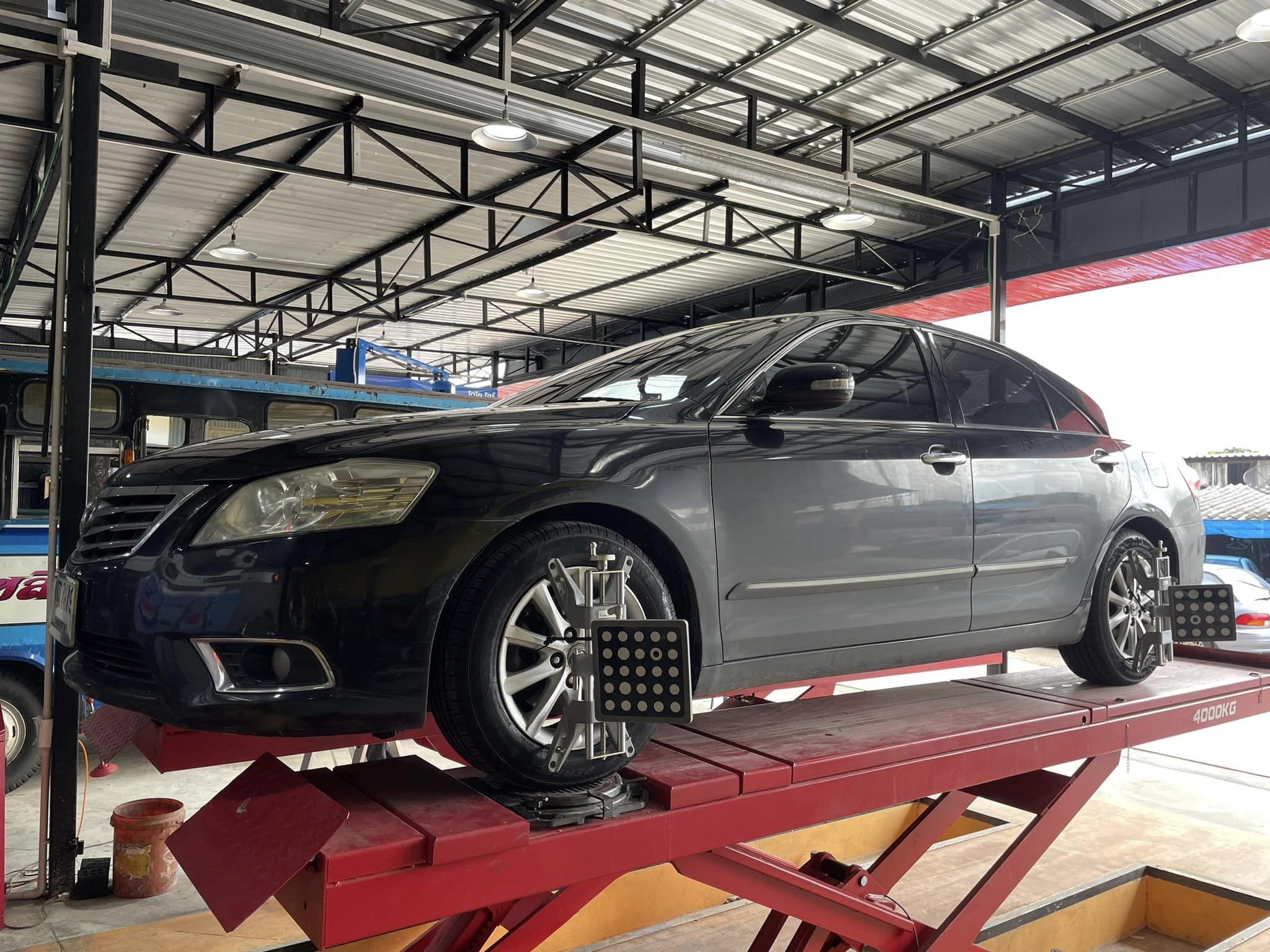 #TOYOTA_CAMRYเปลี่ยนยาง #AUSTONE_SP602_215/60R16 #บริการตั้งศูนย์🛠