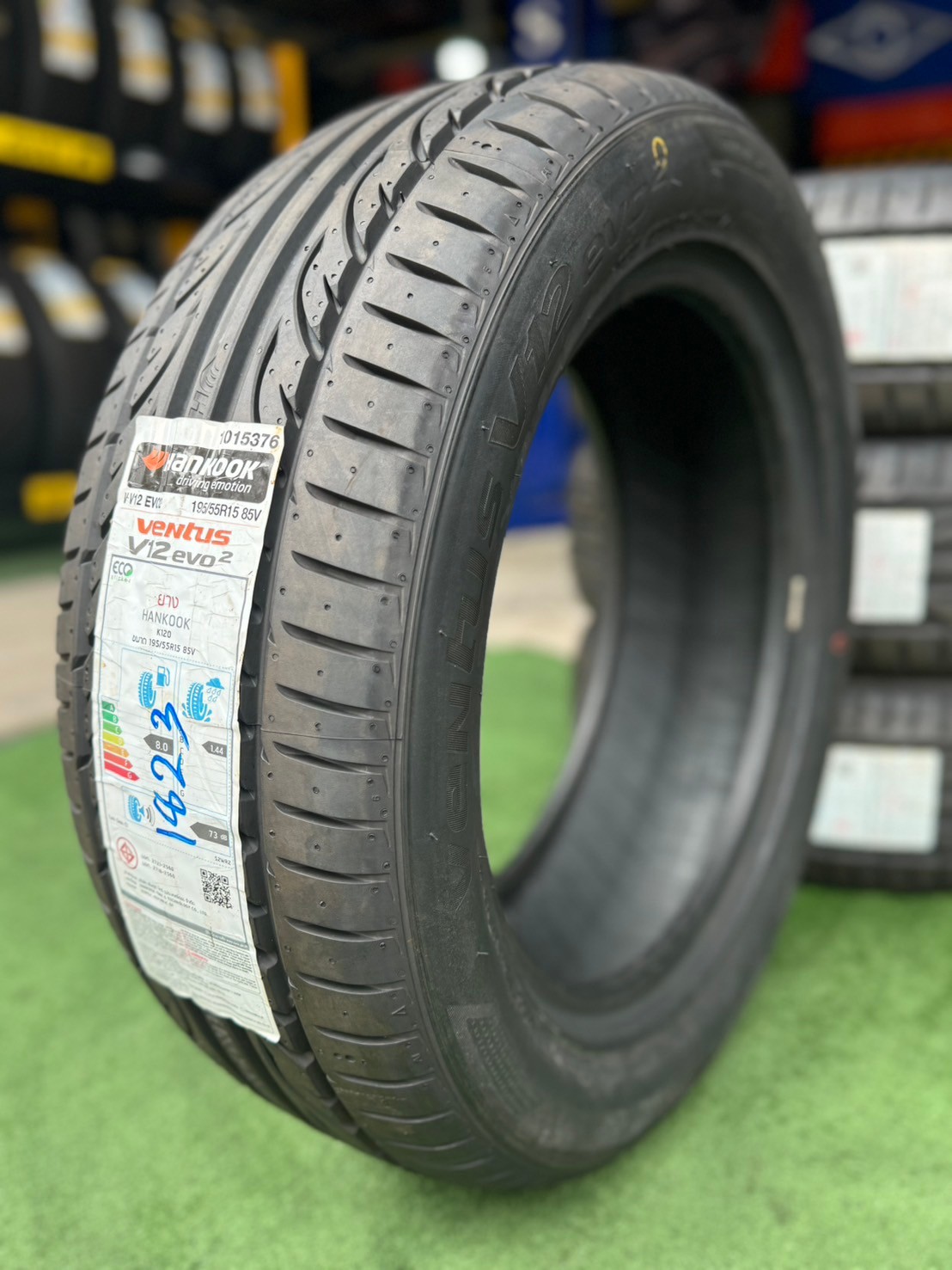 Hankook Vantus V12 195-55R15 ยางใหม่ปี2023 ราคาพิเศษพร้อมติดตั้งฟรี
