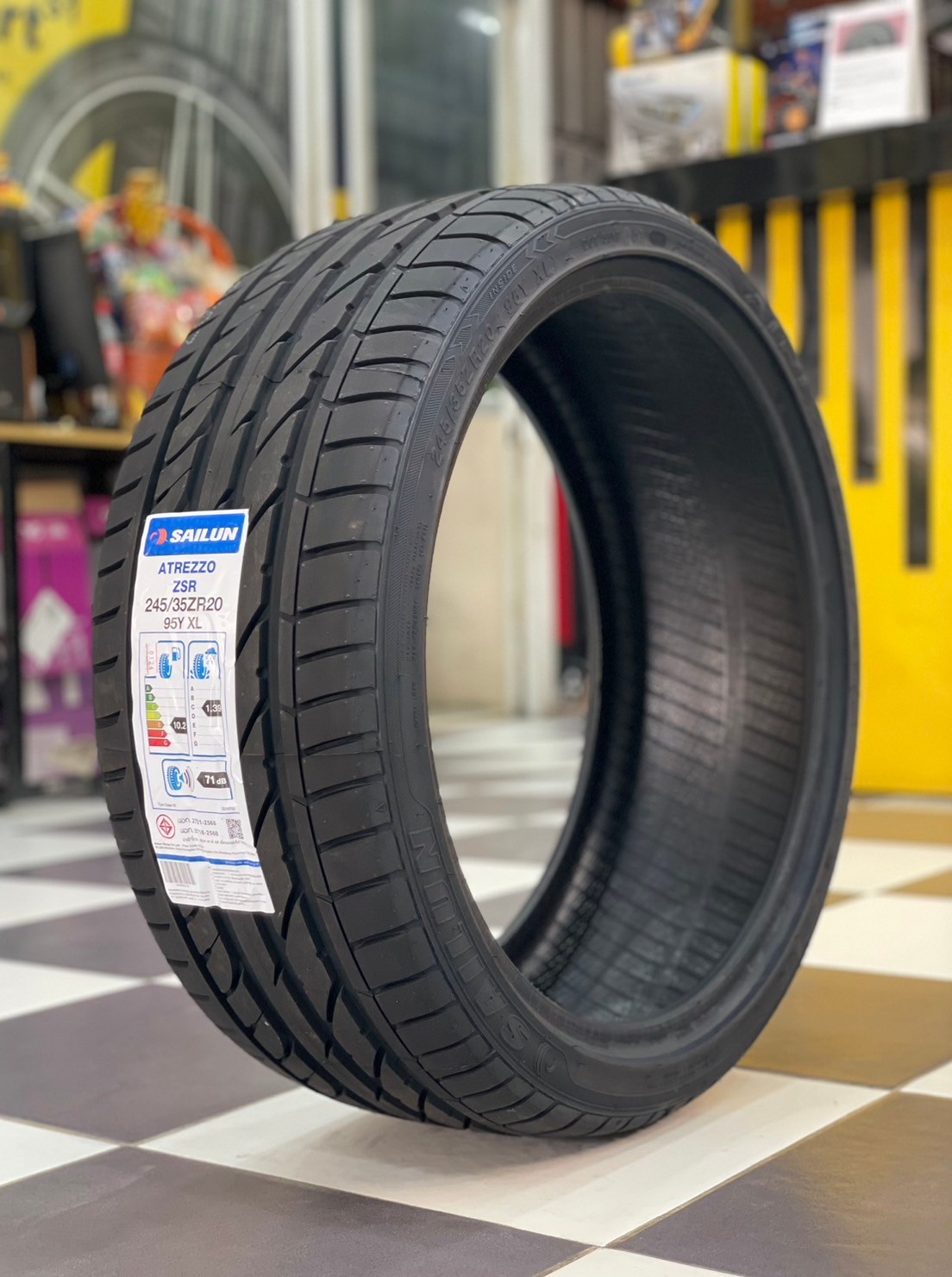 ยางไซหลุน #Sailun Atrezzo ZSR 245/35R20 ยางใหม่ปี2024