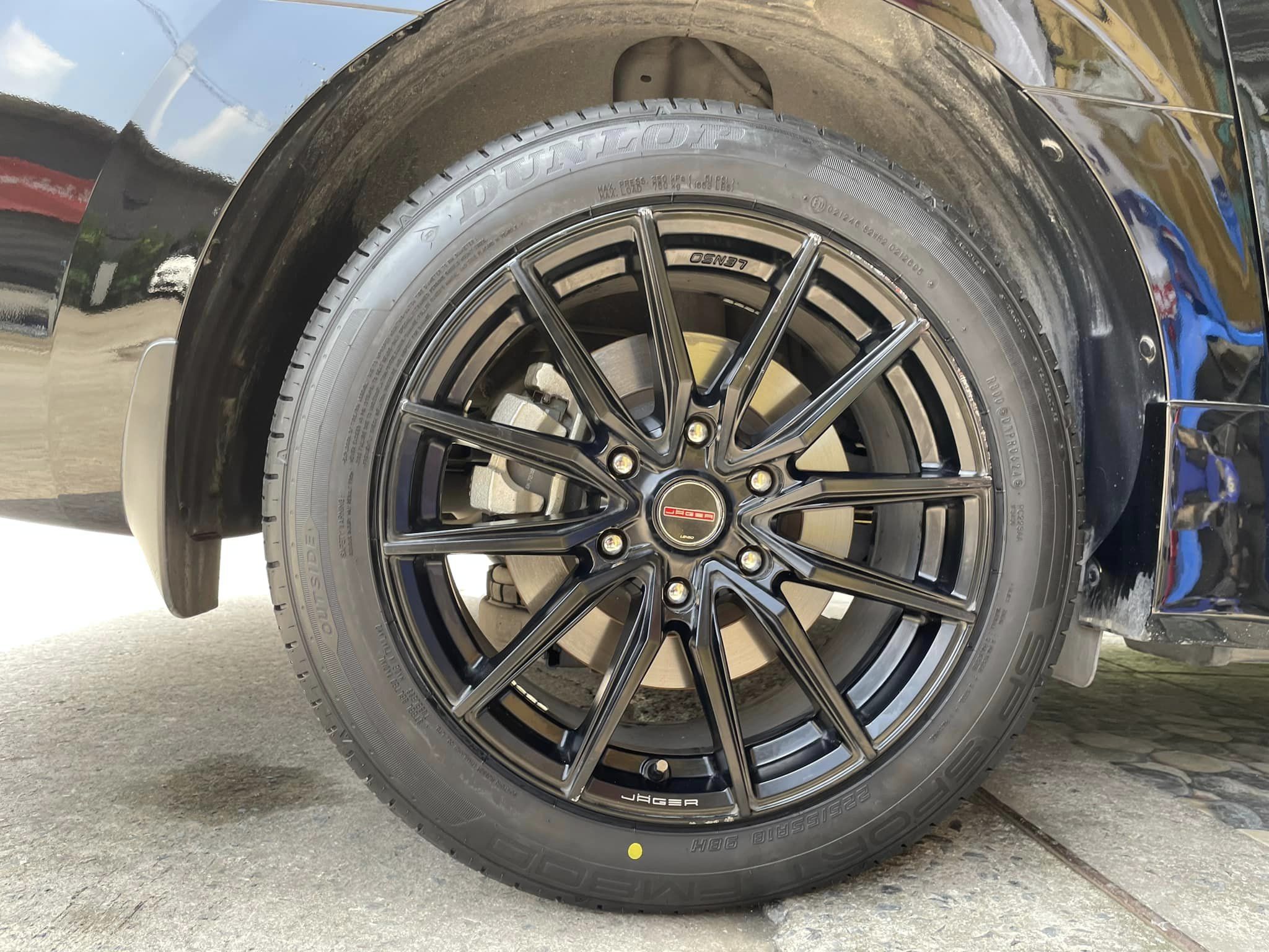 #HYUNDAI_STARIA ยางใหม่ DUNLOP SP SPORT FM800 225/55R18 ยางใหม่ปี2024