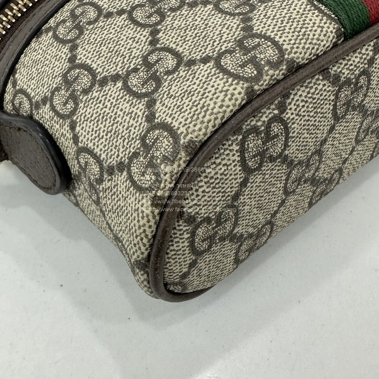 กระเป๋าGucci OPHIDIA GG TOP HANDLE MINI BAG มือสอง