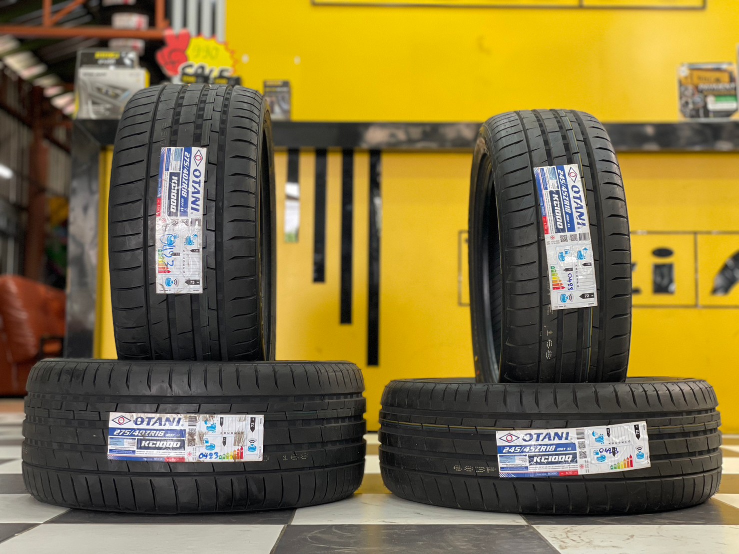 OTANI KC1000 ยางใหม่ปี2023 👉#OTANI #KC1000 #245/45R18 👉#OTANI #KC1000 #275/40R18