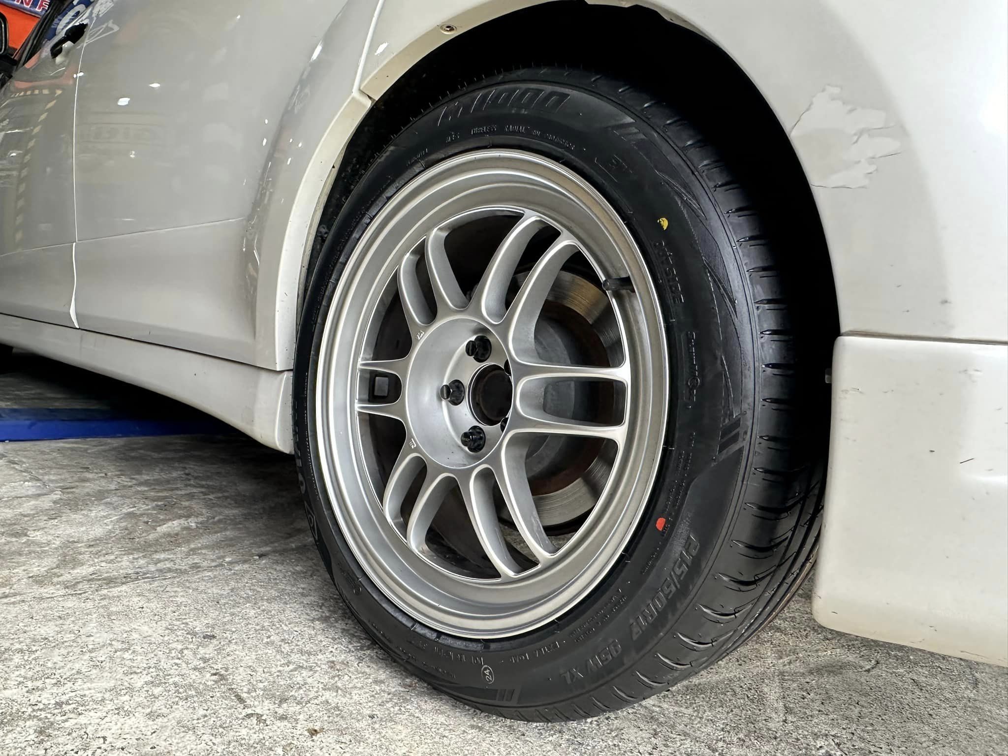 #TOYOTA_WISH #ยางรถไฟฟ้า 🛞 ￼#OTANI #KN1000 215/50R17