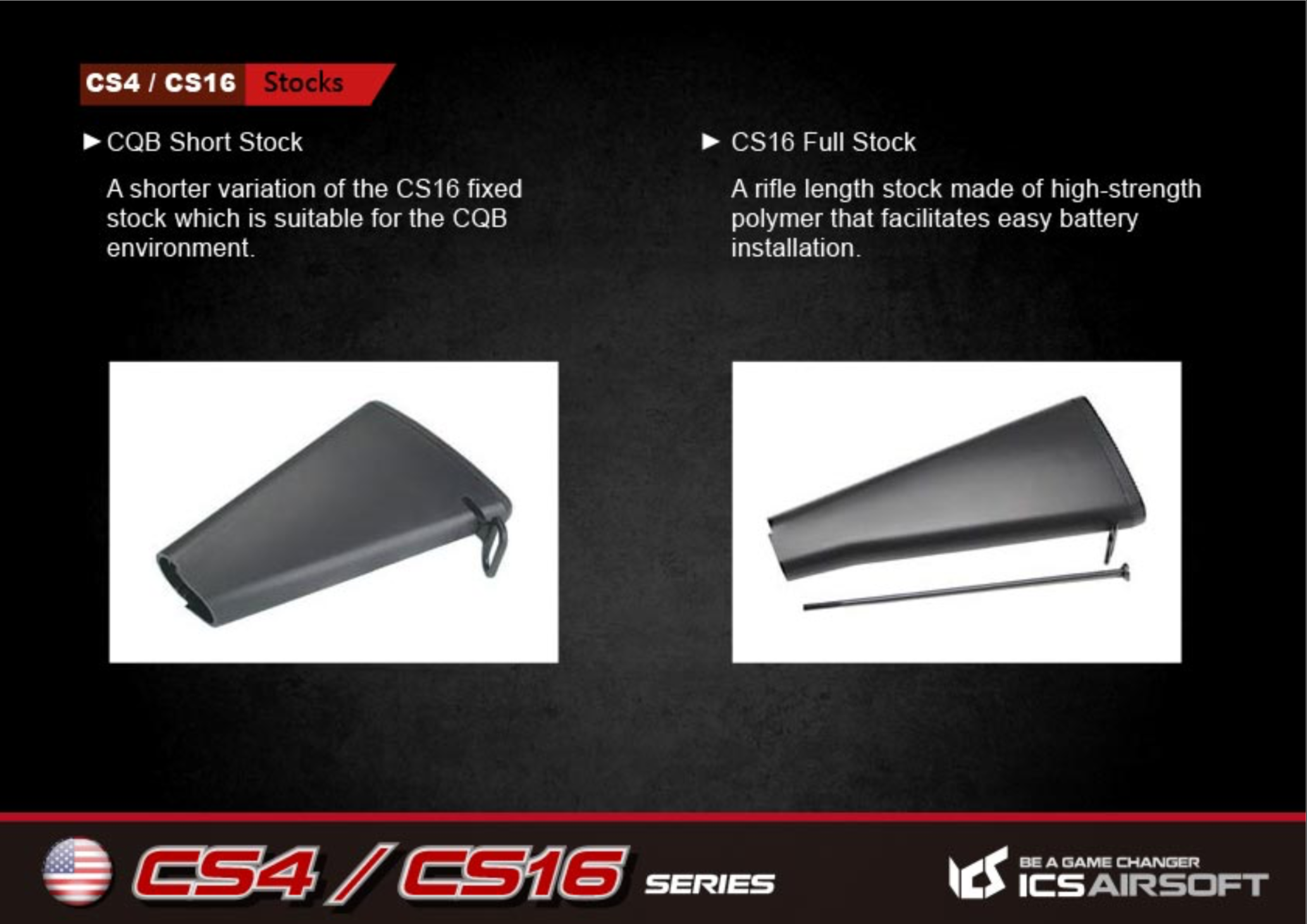 ICS-321 CS4 R.I.S. Crane Stock EBB