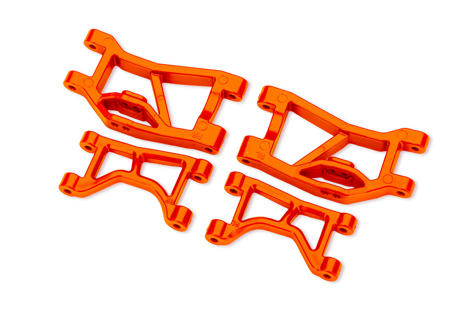 10830-ORNG Orange Rear Upper & Lower Suspension Arms (L&R)