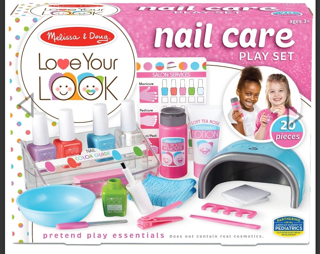 รุ่น 31804 ชุดอุปกรณ์ทำเล็บ ตกแต่งเล็บ Melissa & Doug Love your Look - Nail Care Play Set