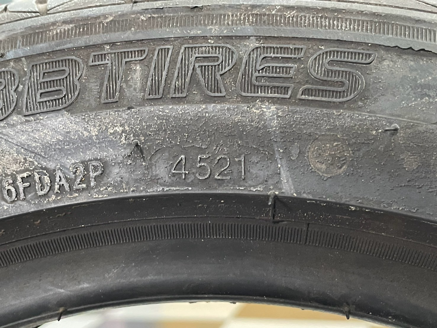 ยางใหม่ #TBB_TIRES 185/55R15 ยางใหม่ปี2021 มี2เส้น 1400บาท