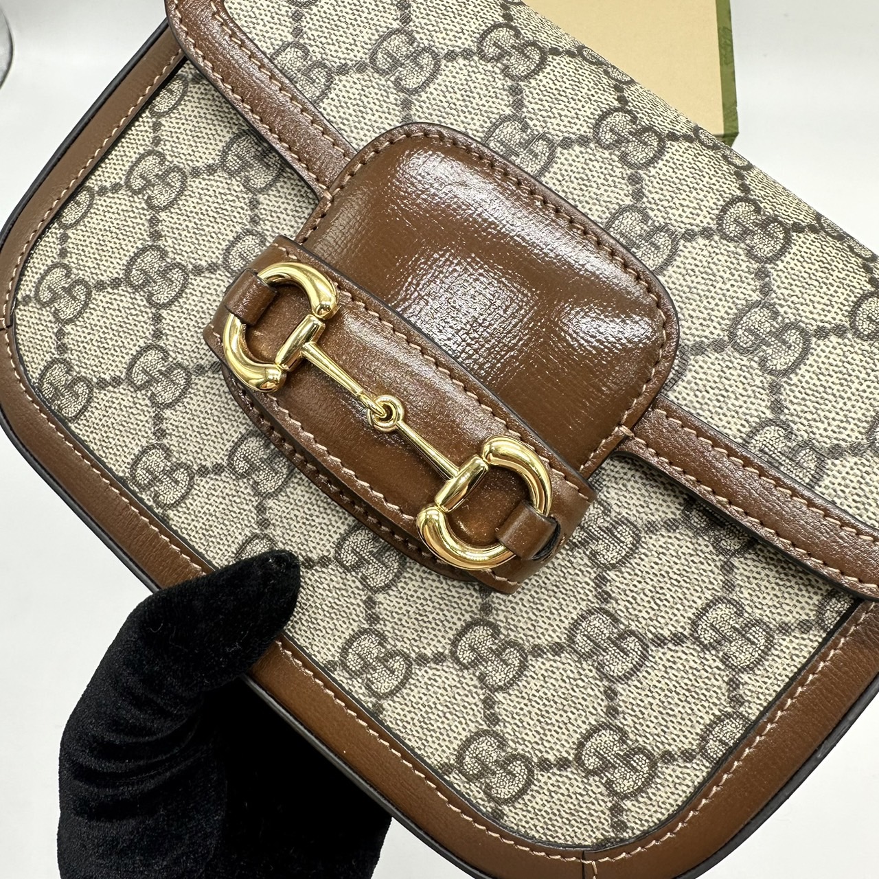 Gucci horsebit mini 1955 มือสอง