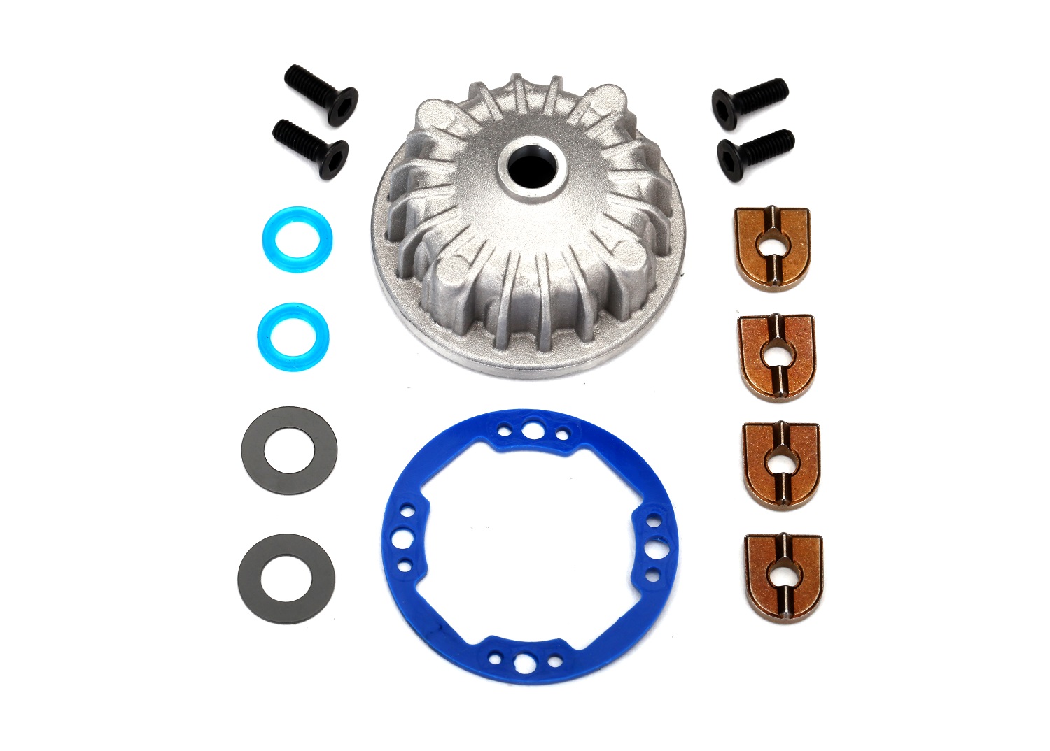 6781 Aluminum Center Differential Housing & Hardware