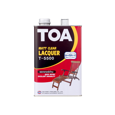 แล็กเกอร์ด้าน ทีโอเอ TOA Matt Lacquer T-5500 ขนาดแกลลอน 0.946 ลิตร