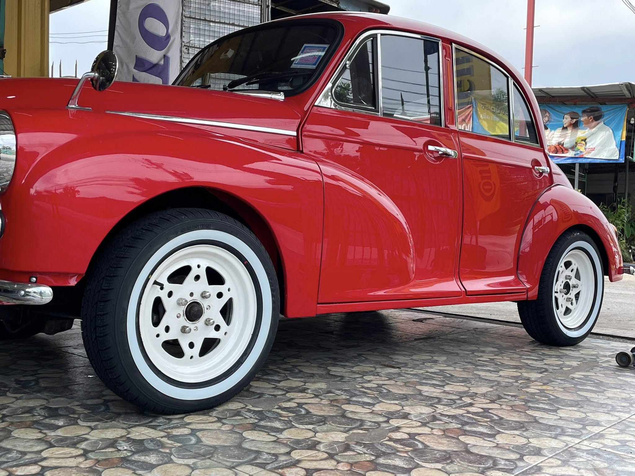 MORRIS_MINOR🚘💫 🛞🐘#SAILUN_ขอบขาว_185/65R14 🛞