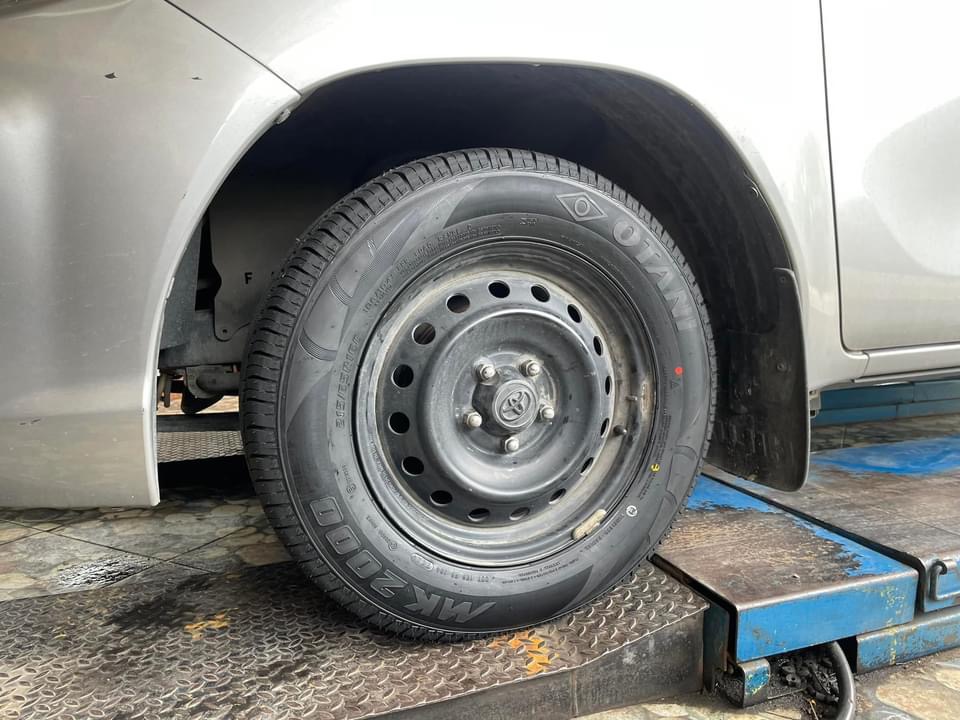 เปลี่ยนยาง🚘 #TOYOTA_REVO🛞 #OTANI #MK2000 215/65R16🔥 🔥🔥