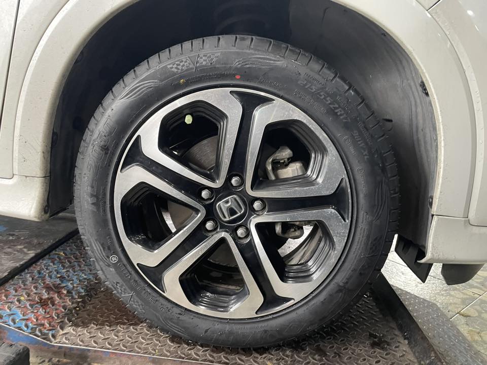 🛞 HONDA_HRV🚘เปลี่ยนยาง 🛞🐘#OTANI_KC2000_215/55R17 🛞