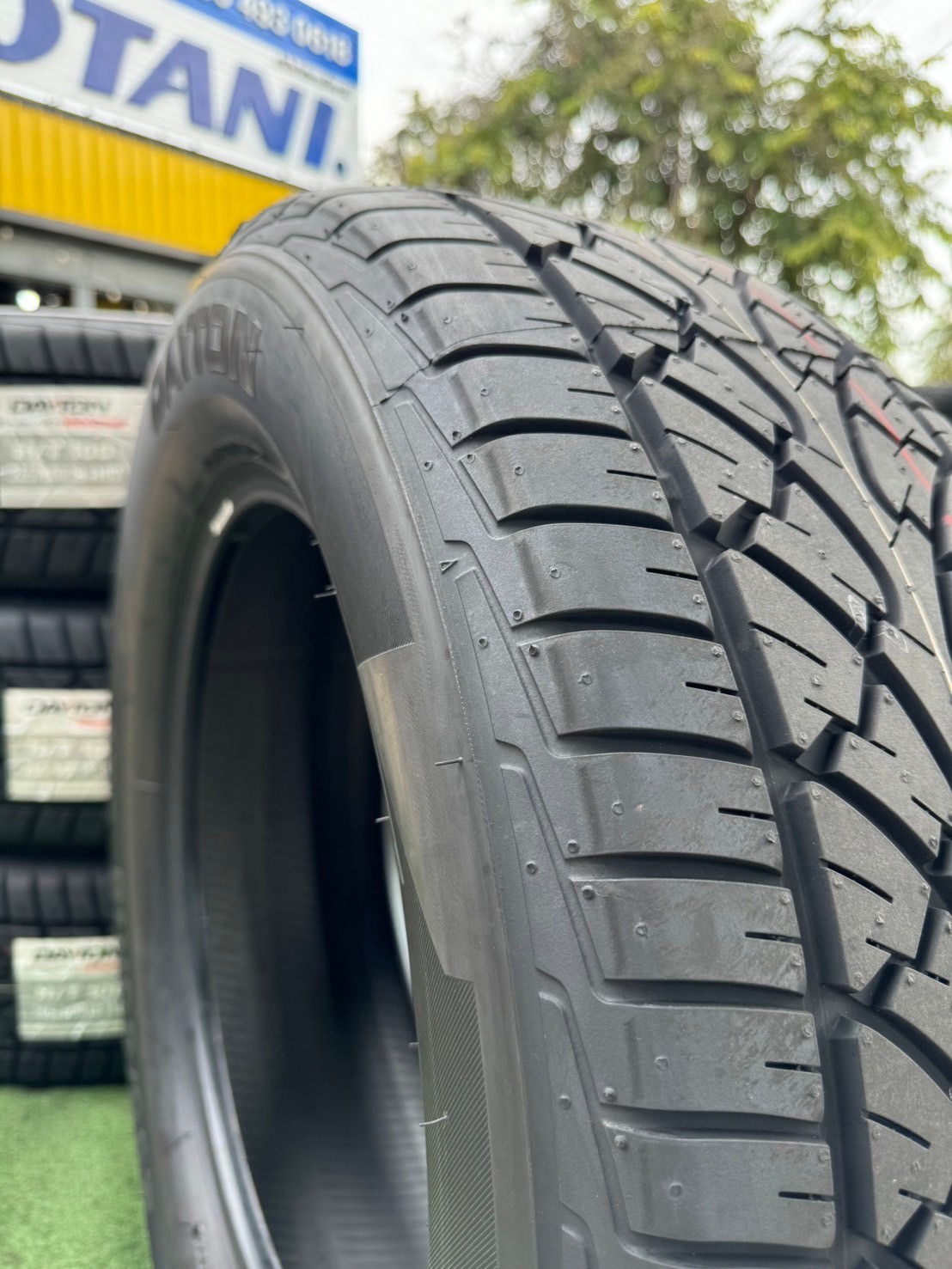ยางใหม่เดย์ดัน #DAYTON BY BRIDGESTONE 265/60R18 ยางใหม่ปี2024 ราคาโปรโมชั่นพิเศษ (ซื้อยาง4 เส้น )