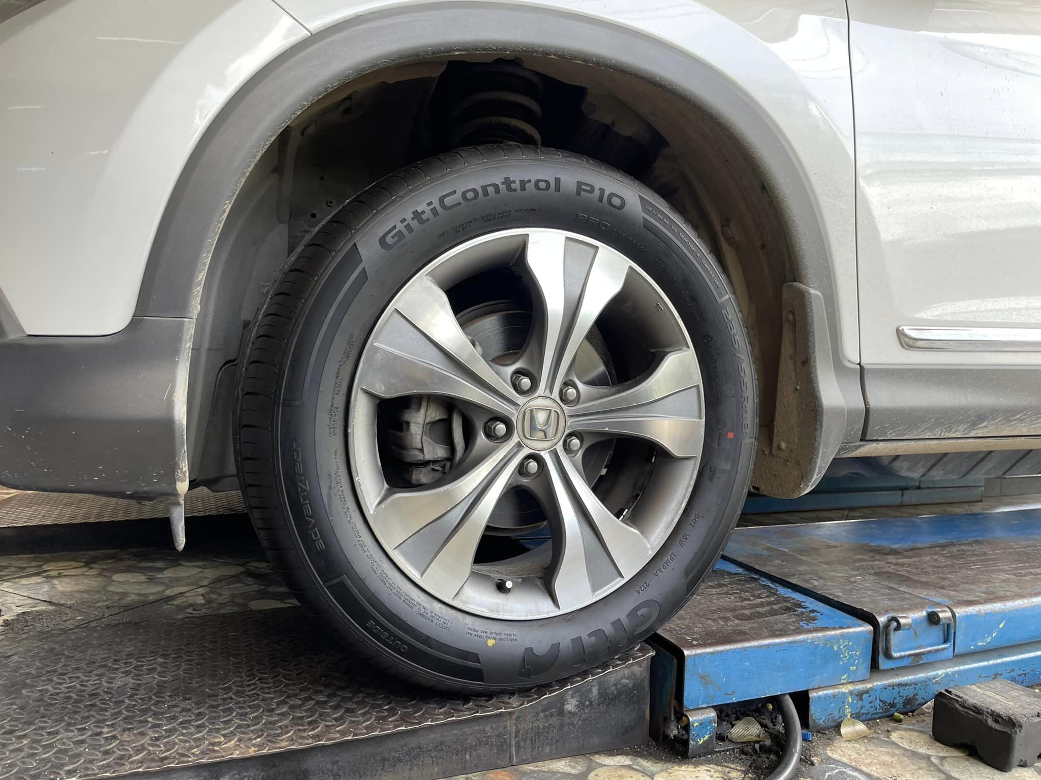 #HONDA_CR-V❤️ #GITI_CONTROL P10 235/55R18 ยางสมรรถนะสูงนุ่มเงียบ