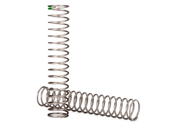 8156 Springs, shock, long (natural finish) (GTS) (0.54 rate, green stripe) (for use with TRX-4Â® Long Arm Lift Kit)
