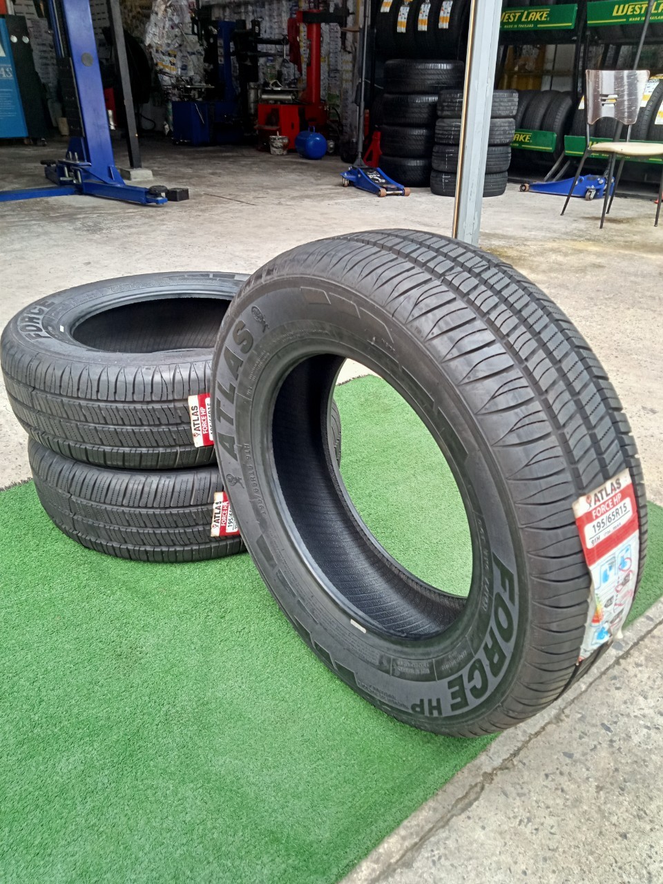 ยางใหม่ ATLAS FORCE HP 195/65R15 ยางใหม่ปี 2022 (ยางมี3เส้น )