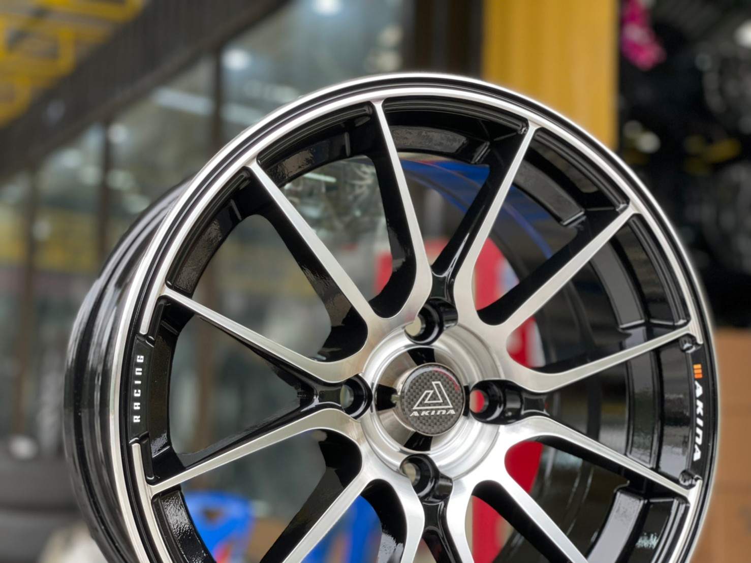 ล้อแม็กซ์ใหม่ขอบ15 SSW356 15x7 ET38 4x100 สีเทากันขอบหน้าเงา สวยหรู