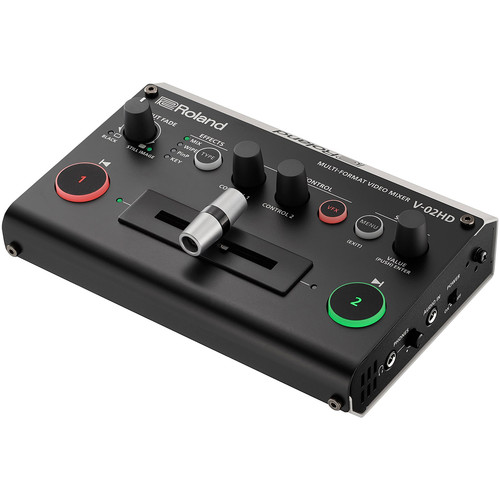 ROLAND V-02HD MULTI-FORMAT VIDEO MIXER 2 INPUT SCALER
